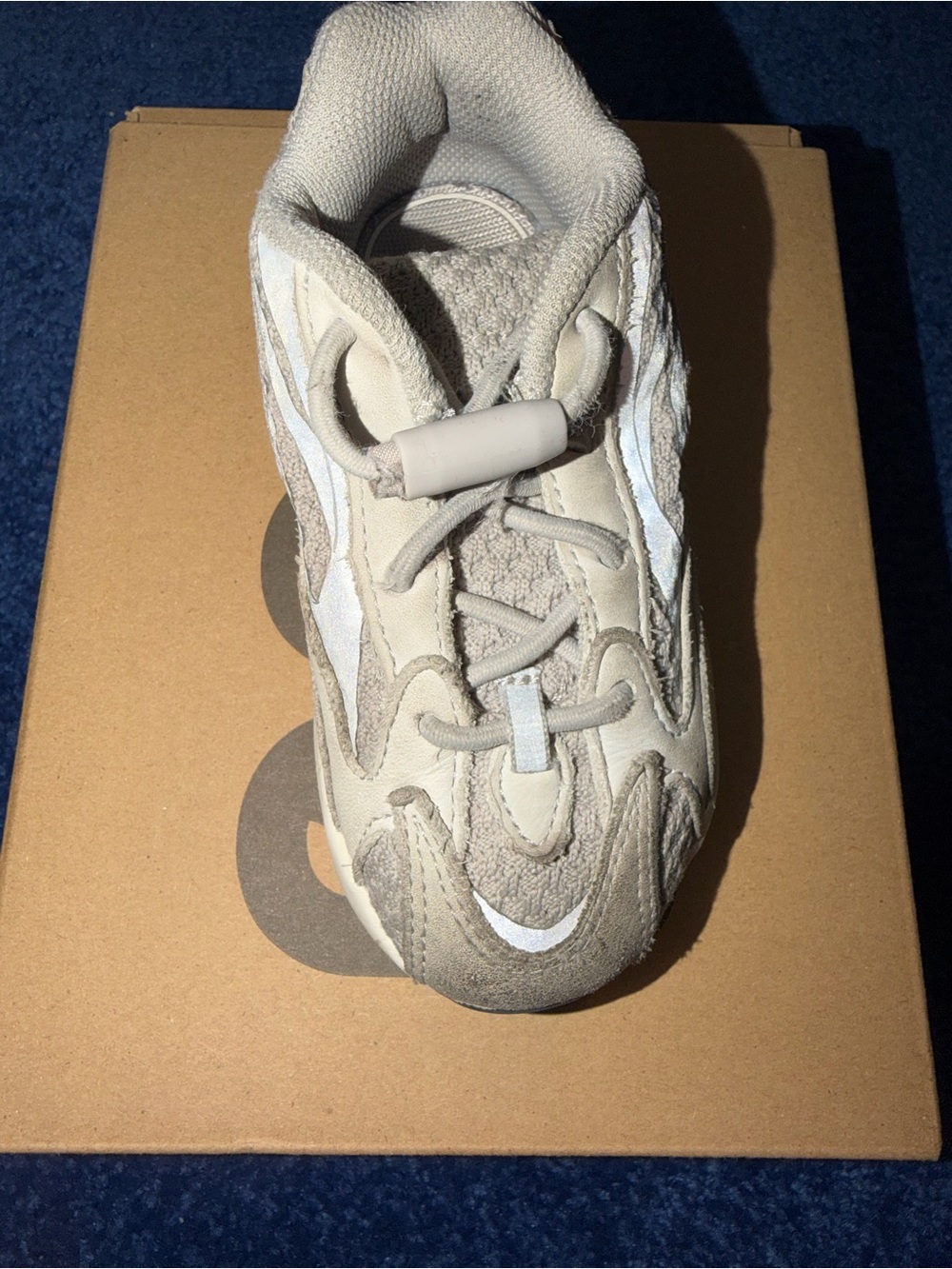 adidas Kids Beige and White Sneakers